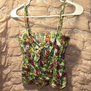 Self Esteem Multicolor Floral Camisole